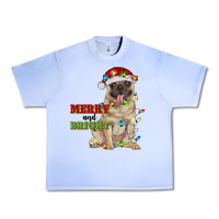 Grape Ice merry and bright pug Urban Heavy Tee - RanaPortraitStore