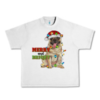 Lunar Rock merry and bright pug Urban Heavy Tee - RanaPortraitStore