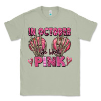 Matcha in october we wear pink skeleton Classic Tee - texasbilliewilder