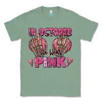 Sage in october we wear pink skeleton Classic Tee - texasbilliewilder