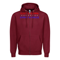 Burgundy Elect A Clown Expect A Circus Political Zipper Hoodie - trangStudio