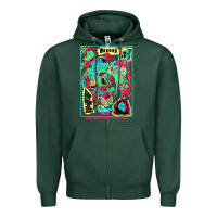 Sports Green Special Present King Gizzard And The Lizard Wizard Cute Graphic Gifts Zipper Hoodie - trangStudio