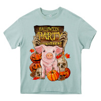 Arona halloween party pig Heavy Core Tee - RanaPortraitStore