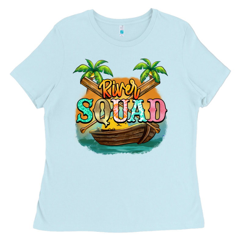 River Squad Ladies Tee by NancyCooperArtShop | Teevron