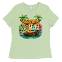 Matcha River squad Ladies Tee - NancyCooperArtShop
