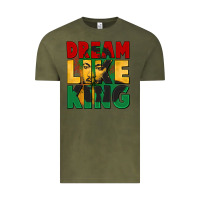 Vintage Olive dream like king martin luther Vintage Tee - CowGirlArtShop