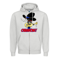 Dove Grey uncle pecos crambone Zipper Hoodie - trangStudio