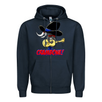 Navy uncle pecos crambone Zipper Hoodie - trangStudio