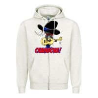 Oatmeal Heather uncle pecos crambone Zipper Hoodie - trangStudio