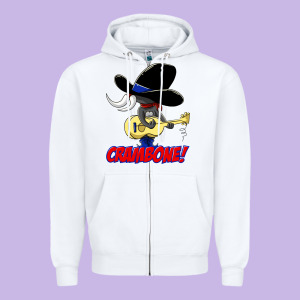 Uncle Pecos Crambone Zipper Hoodie Designed By Trangstudio