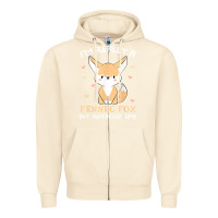 Sandshell i'm really a fennec fox in a human costume funny gift t shirt Zipper Hoodie - trangStudio