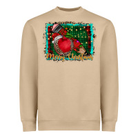 Mushroom merry Christmas teacher Heavyweight Sweatshirt - CowhideDigitalArt