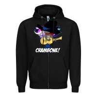 Black uncle pecos crambone retro 80s Zipper Hoodie - trangStudio