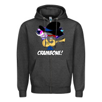 Charcoal Heather uncle pecos crambone retro 80s Zipper Hoodie - trangStudio