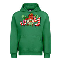 Emerald joy with gnomes and christmas cookie and candies Urban Hoodie - AdoDesignShop