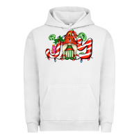 Pigment Lunar Rock joy with gnomes and christmas cookie and candies Urban Hoodie - AdoDesignShop