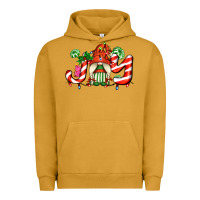 Pigment Peanut Butter joy with gnomes and christmas cookie and candies Urban Hoodie - AdoDesignShop