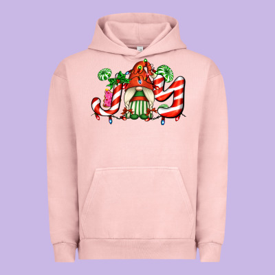 Joy With Gnomes And Christmas Cookie And Candies Urban Hoodie Designed By Adodesignshop