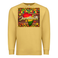 Antique Gold Juneteenth Premium Sweatshirt - BarkalooDesign