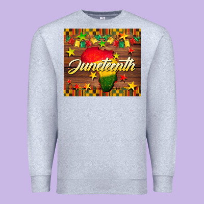 Juneteenth Premium Sweatshirt Designed By Barkaloodesign