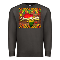 Smoke Juneteenth Premium Sweatshirt - BarkalooDesign
