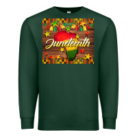 Sports Green Juneteenth Premium Sweatshirt - BarkalooDesign