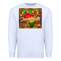 White Juneteenth Premium Sweatshirt - BarkalooDesign