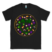 Black st patrick s day smiley face Classic Tee - Artiststas