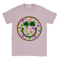 Lilac st patrick s day smiley face Classic Tee - Artiststas