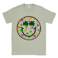 Matcha st patrick s day smiley face Classic Tee - Artiststas