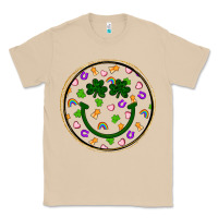 Mushroom st patrick s day smiley face Classic Tee - Artiststas
