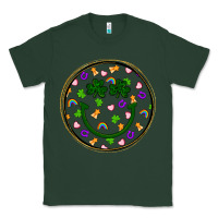 Sports Green st patrick s day smiley face Classic Tee - Artiststas