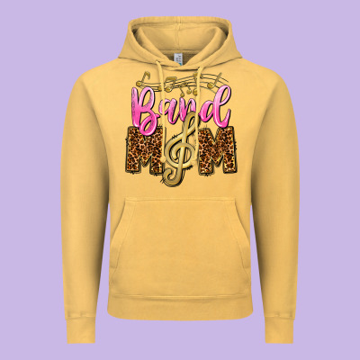 Band Mom Mother's Day Vintage Hoodie Designed By Cowgirlartshop