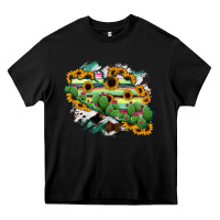 Black Guerrero Map Heavy Core Tee - RanaPortraitStore