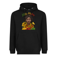 Black little mister juneteenth black boy Heavyweight Hoodie - BarkalooDesign