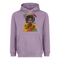 Lavender little mister juneteenth black boy Heavyweight Hoodie - BarkalooDesign