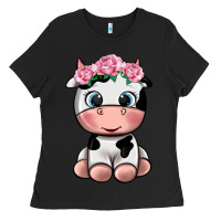 Cute Cow Ladies Tee | Teevron