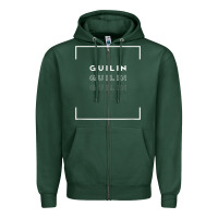 Sports Green guilin  china classic everyday travel souvenir Zipper Hoodie - trangStudio