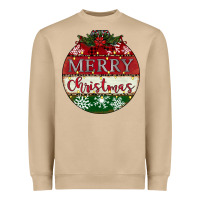 Mushroom merry christmas Heavyweight Sweatshirt - CowhideDigitalArt