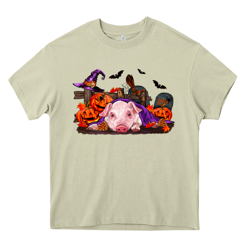 Halloween Baby Pig Heavy Core Tee by RanaPortraitStore | Teevron