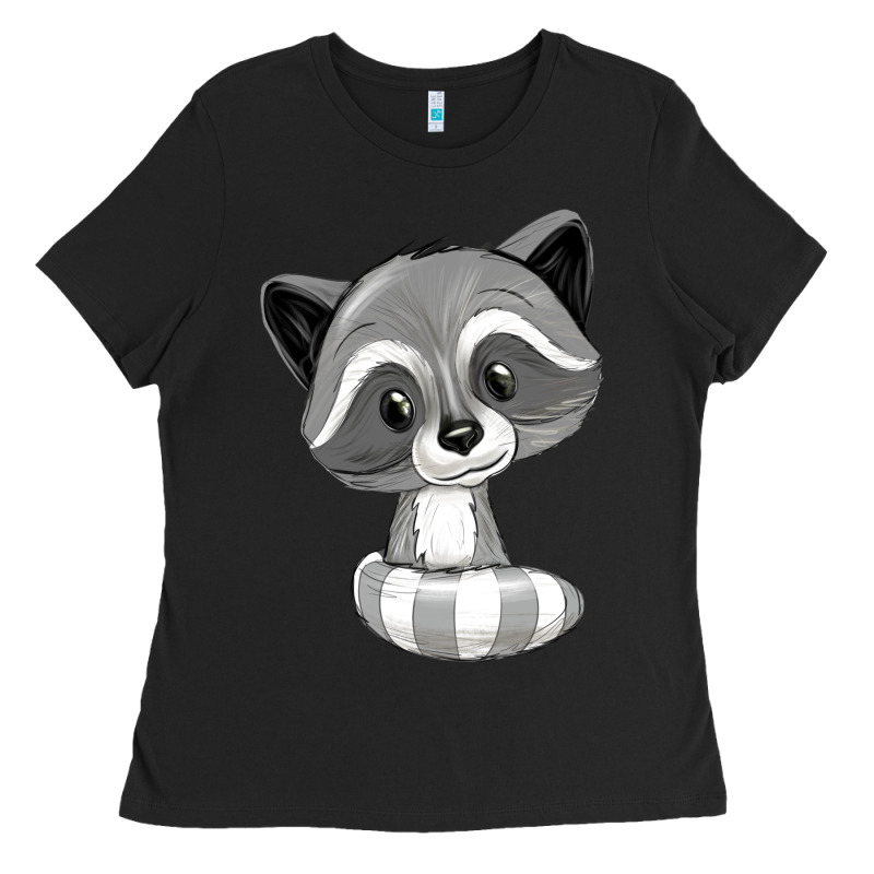 Raccoon Ladies Tee by texasbilliewilder | Teevron