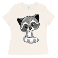 Bone raccoon Ladies Tee - texasbilliewilder