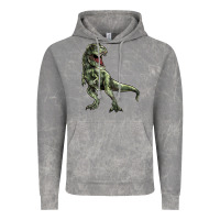 Cloud Rock T-rex Vintage Hoodie - HowdyJamesFarm