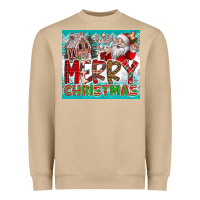 Mushroom merry Christmas Heavyweight Sweatshirt - CowhideDigitalArt