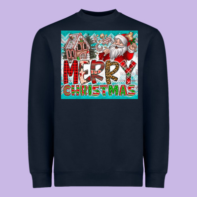 Merry Christmas Heavyweight Sweatshirt Designed By Cowhidedigitalart