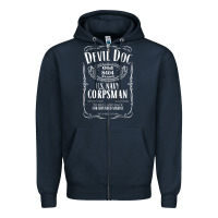 Navy corpsman 8404 devildoc gift for corpsman t shirt Zipper Hoodie - trangStudio