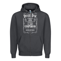 Smoke corpsman 8404 devildoc gift for corpsman t shirt Zipper Hoodie - trangStudio