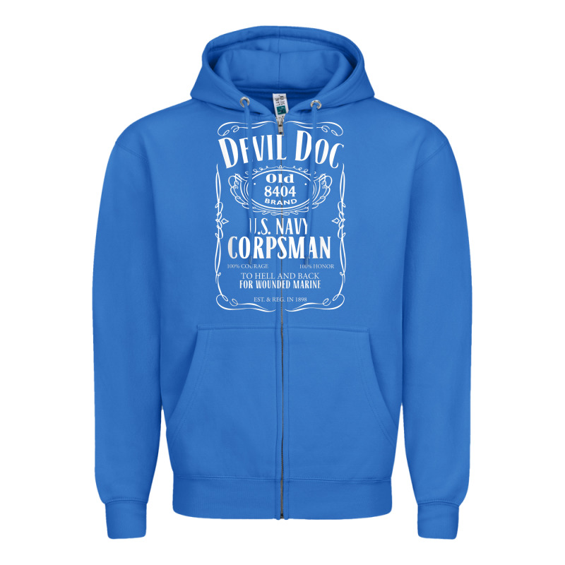 Corpsman 8404 Devildoc Gift For Corpsman T Shirt Zipper Hoodie by trangStudio | Teevron