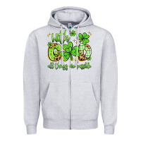 Heather Grey with god all things are possible Zipper Hoodie - Artiststas