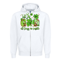 White with god all things are possible Zipper Hoodie - Artiststas
